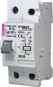 Wyłącznik nadprądowy ETIMAT RC 1P C 10A 10kA