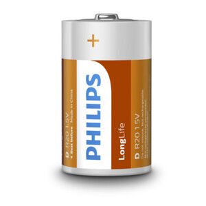 Bateria R20 Philips Longlife