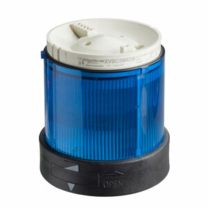 Element świetlny migający O70 niebieski LED 120V AC