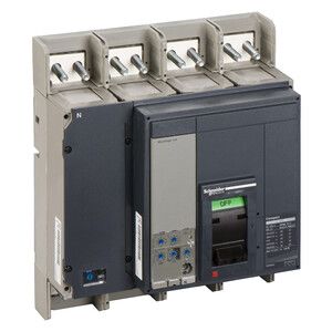 Wyłącznik mocy kompaktowy NS1600N Micrologic5.0 z przyłączami z przodu 1600A 4P 4D