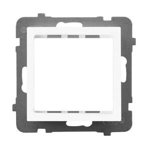 AS Adapter podtynkowy systemu OSPEL 45 do serii As Biały AP45-1G/m/00