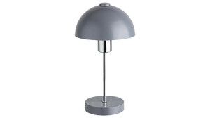Manfred, table lamp, grey, E27 1X 40W
