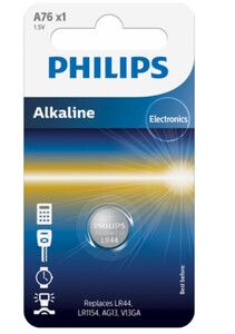 Bateria guzikowa A76 Philips 1,5V Alkaiczna