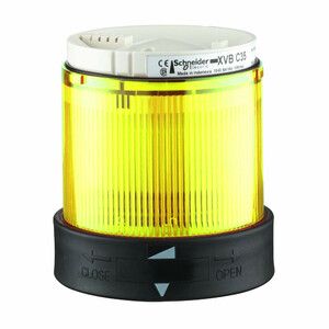 Element świetlny migający O70 żółty LED 230V AC