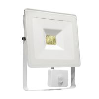 Naświetlacz LED NOTCTIS LUX SMD 120st  230V 10W IP44 NW WALLWASHER white with sensor
