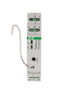 Radiowy sterownik rolet 230V- montaż DIN 85÷265V AC/DC, multifunkcyjny, na szynę DIN FW-STR1D-P