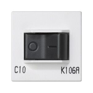 Wyłącznik nadmiarowo-prądowy K45 C10A; czysta biel