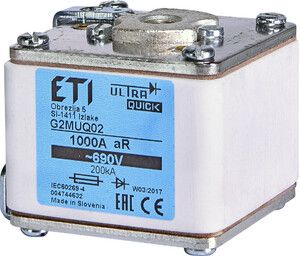 Wkładka topikowa ultraszybka G2MUQ02/900A/690V