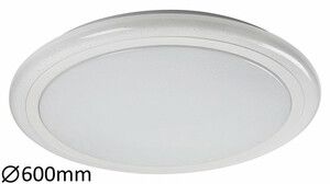 1511 plafon LEONIE RGB LED/42W, IP20 ( 3400lm, 3000K-6500K), biały