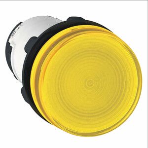 Lampka sygnalizacyjna żółta <250V bezpośrednie do żarówki standardowe