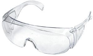 Topex Okulary ochronne, białe