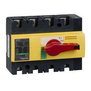 Rozłącznik mocy kompaktowy INS100 żółto-czerwony 100A 4P